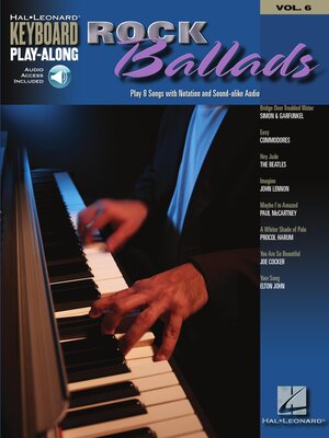 cover image of Rock Ballads--Keyboard Play-Along Volume 6